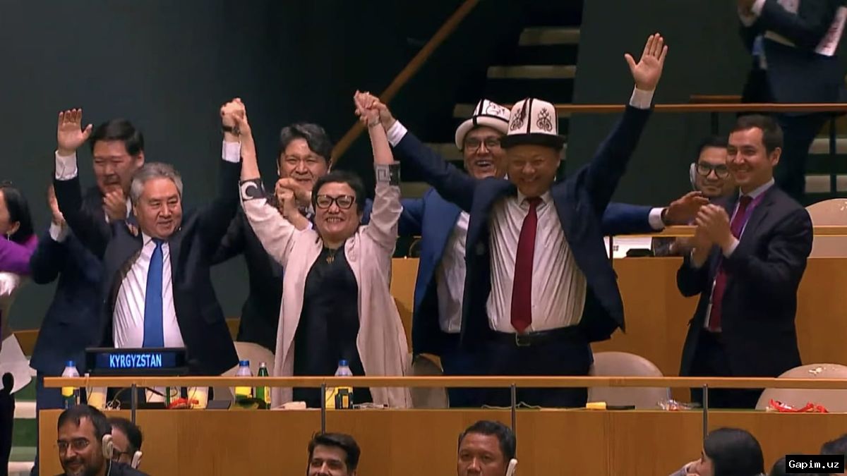 🌍🏛️ Qirg‘iziston ilk bor BMT Xavfsizlik kengashiga saylandi
