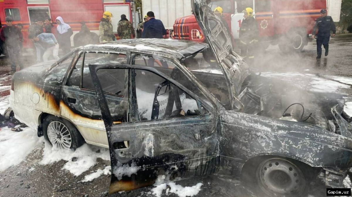 🚗💥 Fatal crash in Fergana: Nexia 2 collides with Onix, driver dies