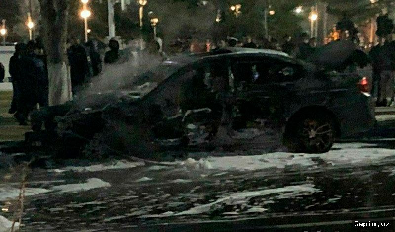 🚗🚨 В Ташкенте произошло крупное ДТП с участием 8 автомобилей