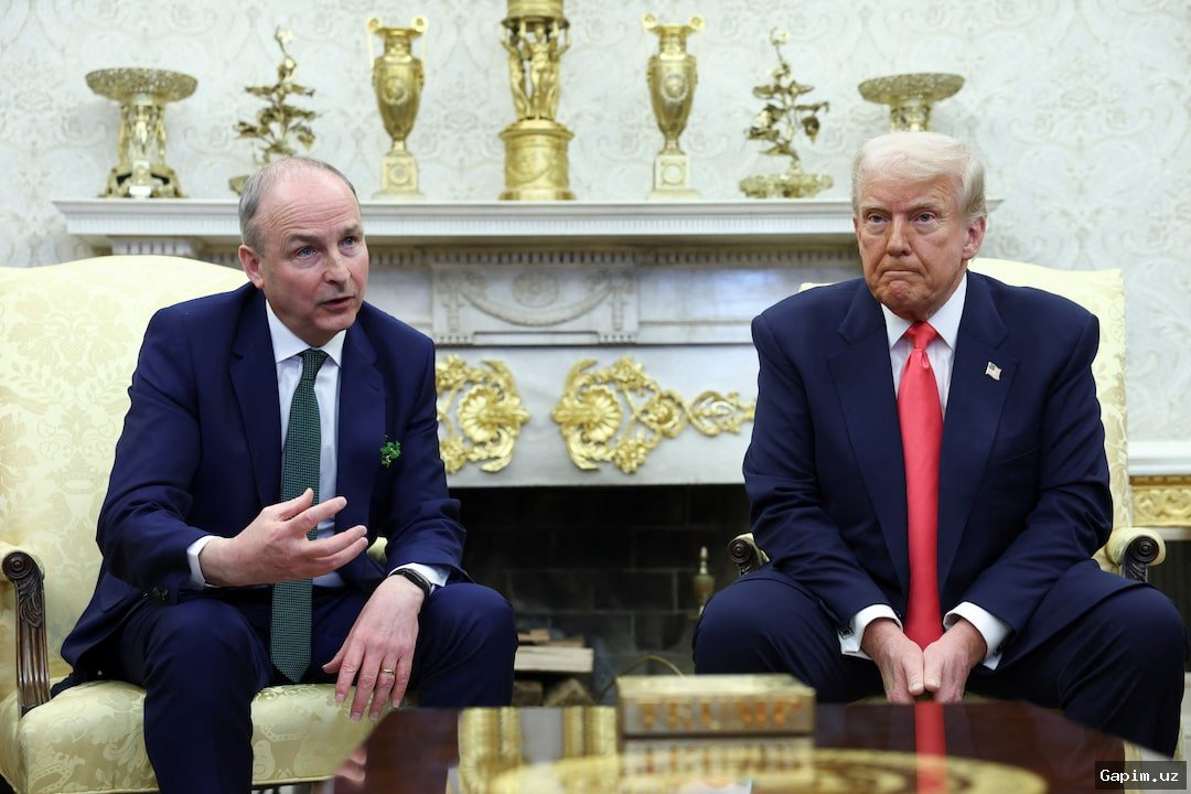 🇮🇪🤝 Irlandiya Bosh vaziri Martin Vashingtonda Trump bilan uchrashdi: NATO, Eron va Starmer haqida diplomatik tortishuvlar