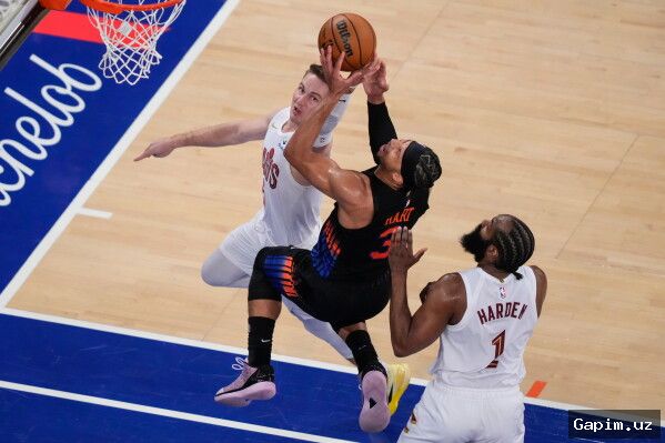 🏀🔥 «Нью-Йорк Никс» обыграли «Кливленд Кавальерс» и приблизились к финалу НБА
