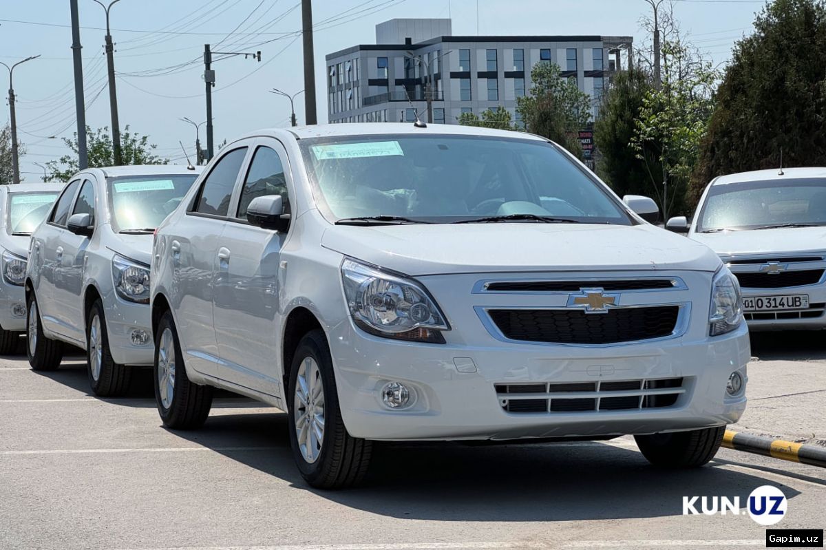 🚗📄 Онлайн-контрактация на автомобили Chevrolet Cobalt начнется 28 апреля