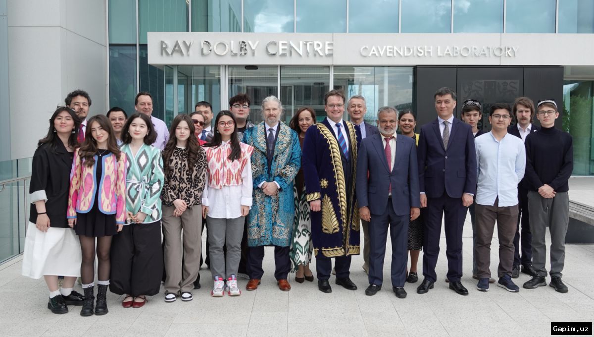 🔬📜 Британский университет менеджмента в Ташкенте подписал соглашение с Кавендишской лабораторией