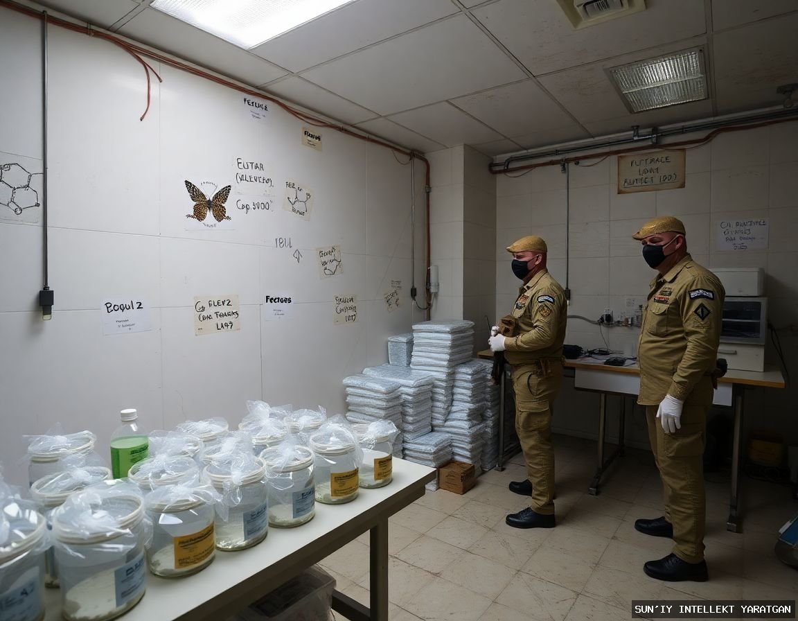 В Андижане ликвидирована лаборатория по производству синтетических наркотиков на $1 млн
