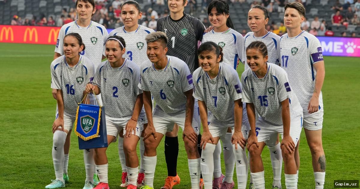 ⚽️🏆 Uzbekistan Women's National Team Reaches Asian Cup Quarterfinals for First Time