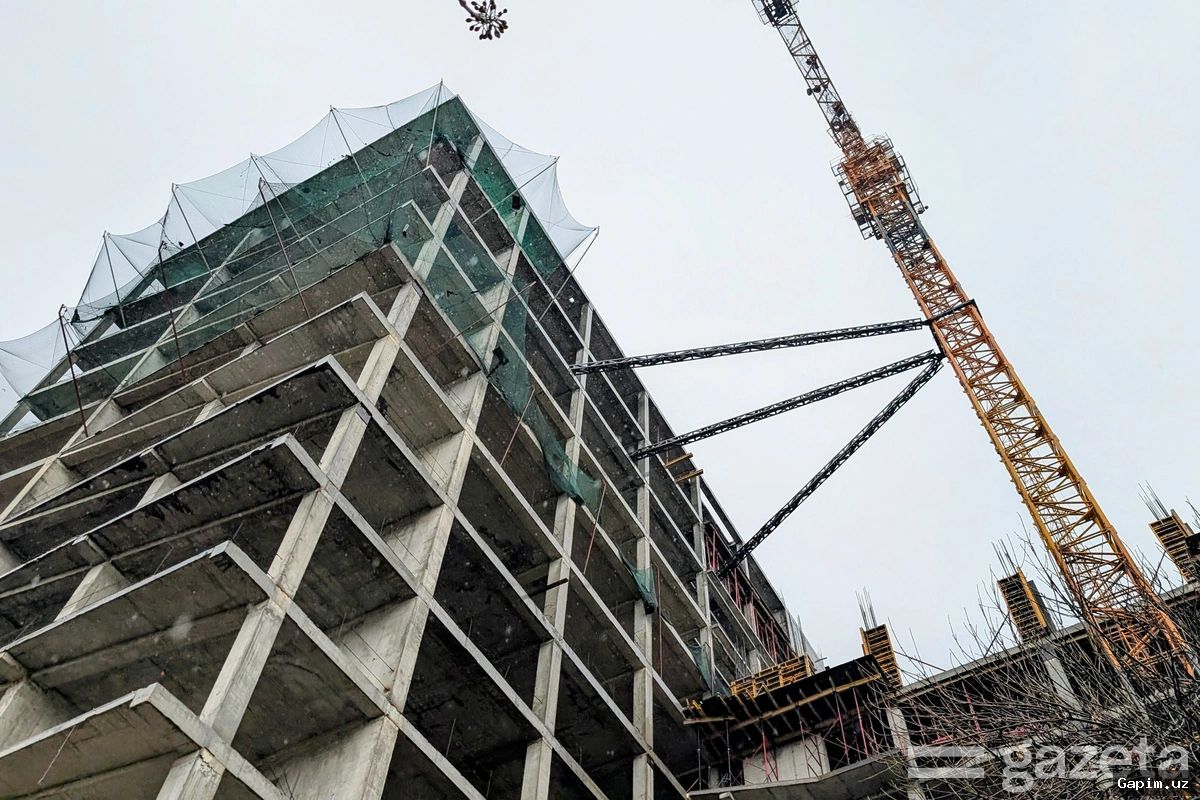 🏗️📉 В Узбекистане зафиксирован спад в строительной отрасли