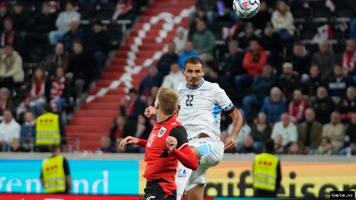 ⚽️🇦🇹 Израильский футболист получил красную карточку за имитацию оружия при праздновании гола