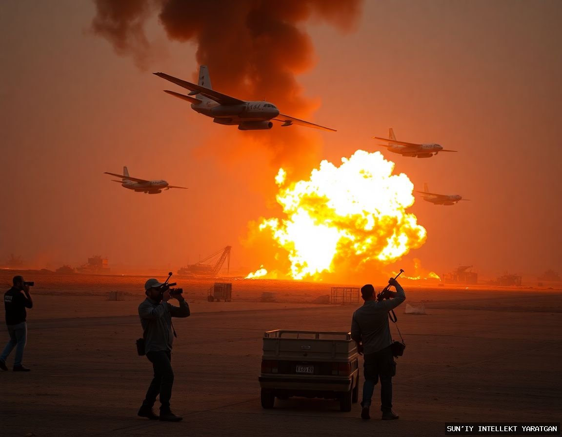 SUN'IY INTELLEKT YARATGAN US and Israel Strike Iran: What Happened?