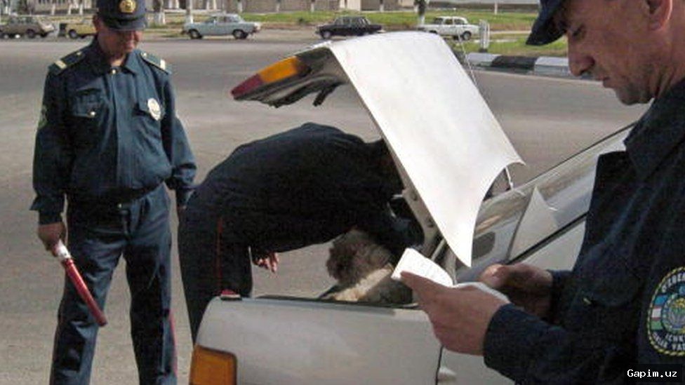 🔞🚨 Uzbek traffic police officer accused of taking two girls to mountainous area for indecent acts