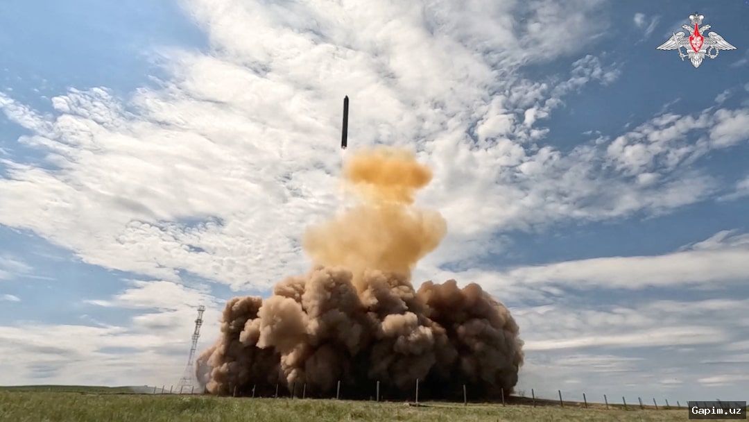 ☢️🚀 Russia test-fires new intercontinental ballistic missile; Putin calls it 'world's most powerful'