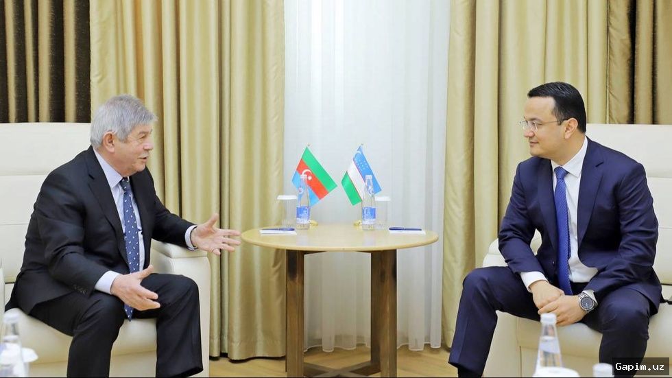 🤝🏅 Шавкат Мирзиёев принял посла Азербайджана и вручил орден «Мехнат шухрати»