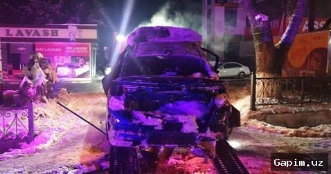 🚗💥 Жуткое ДТП в Ташкенте: столкновение KIA K5 и Chevrolet Lacetti, подозрение на гонки