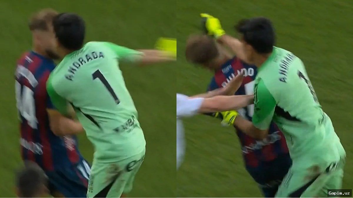🥊⚽ Вратарю «Сарагосы» грозит длительная дисквалификация за удар соперника
