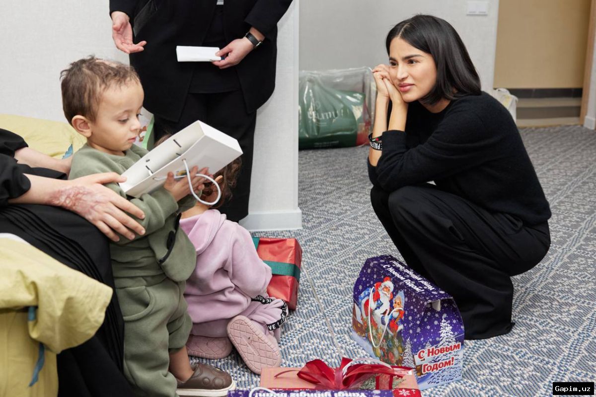 🏥👶 Саида Мирзиёева посетила новую поликлинику в Ургуте, родился первый ребенок