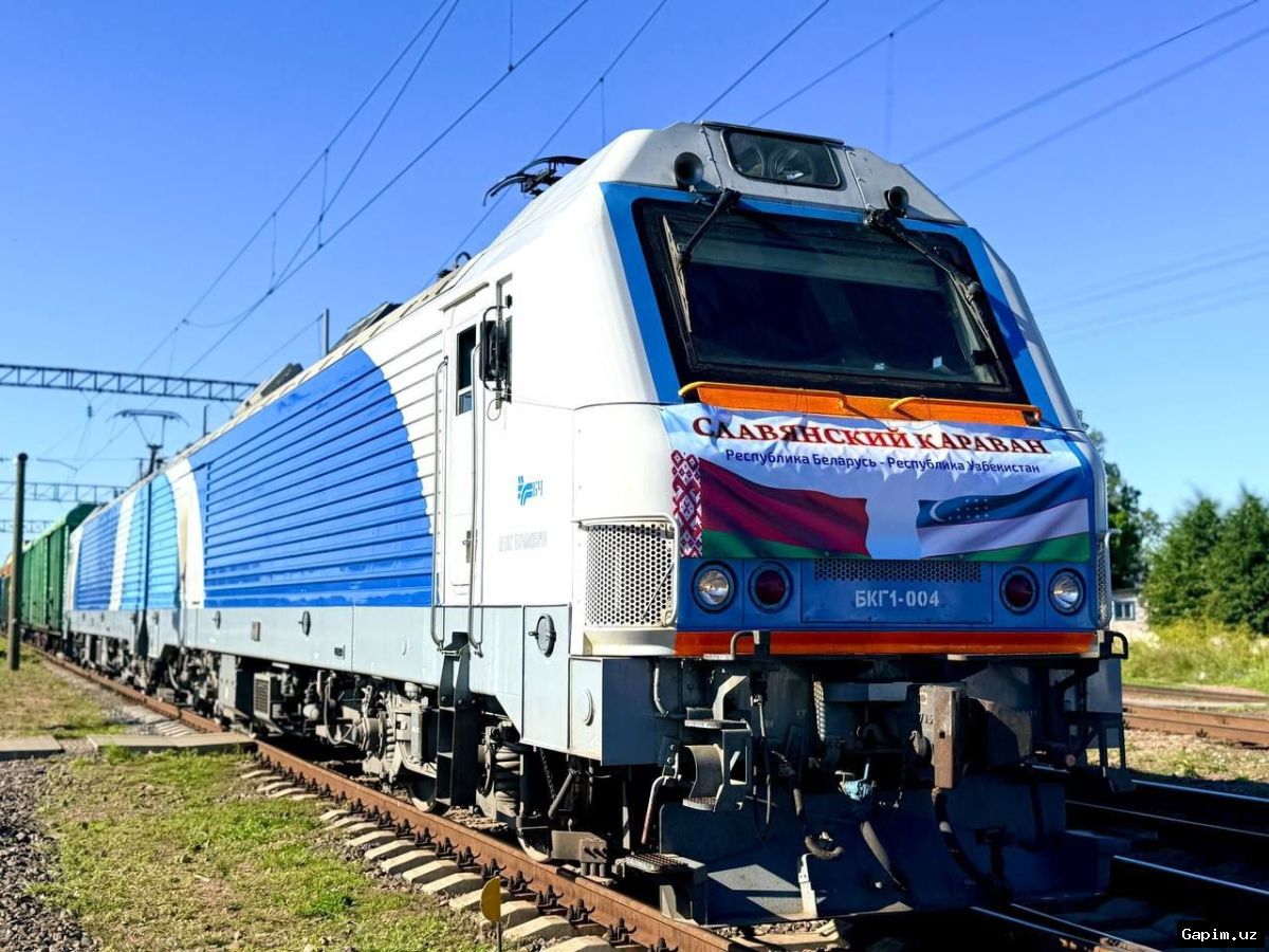 🚂🇧🇾 Belarus and Uzbekistan Launch New Railway Freight Route