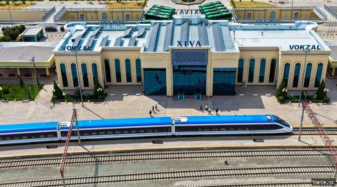 🚄🇨🇳 Toshkent–Andijon yo‘nalishida Xitoyning CR200J elektropoyezdi ishga tushirilmoqda