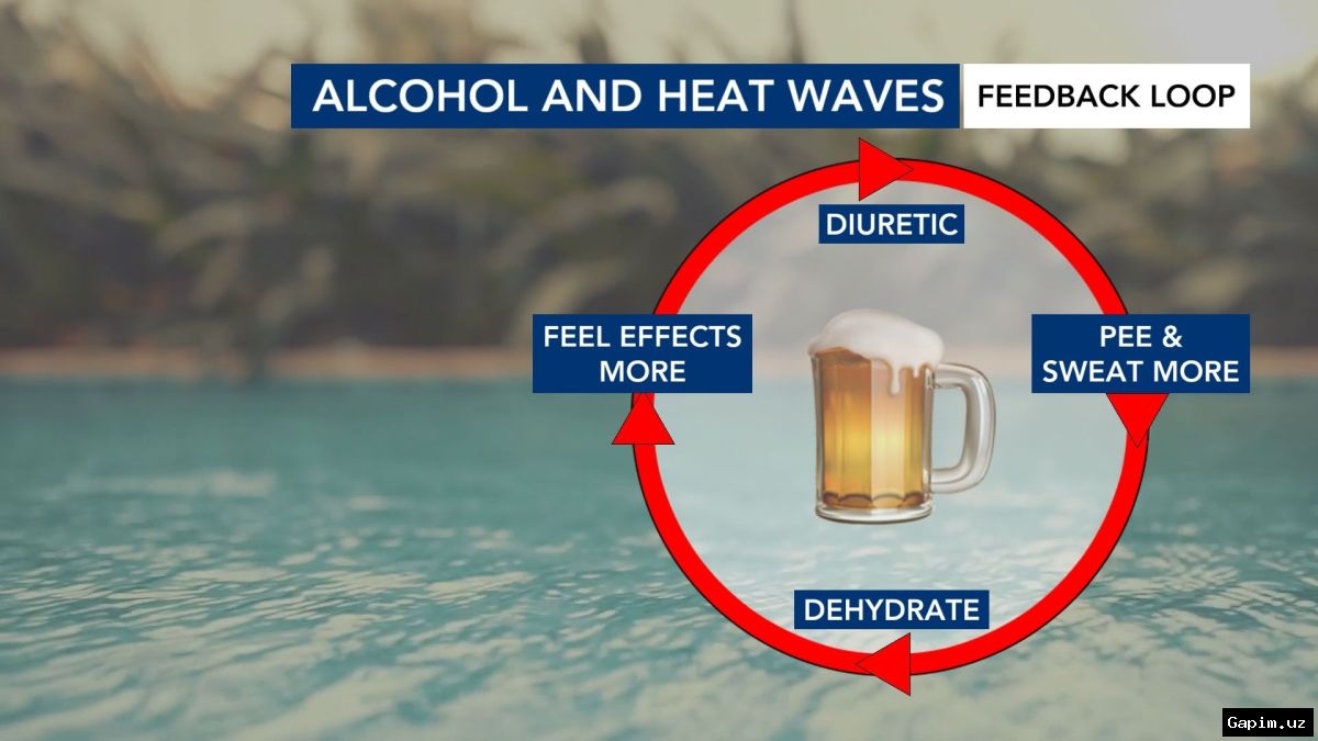 🍺☀️ Heatwave and Alcohol: A Dangerous Mix for Your Health