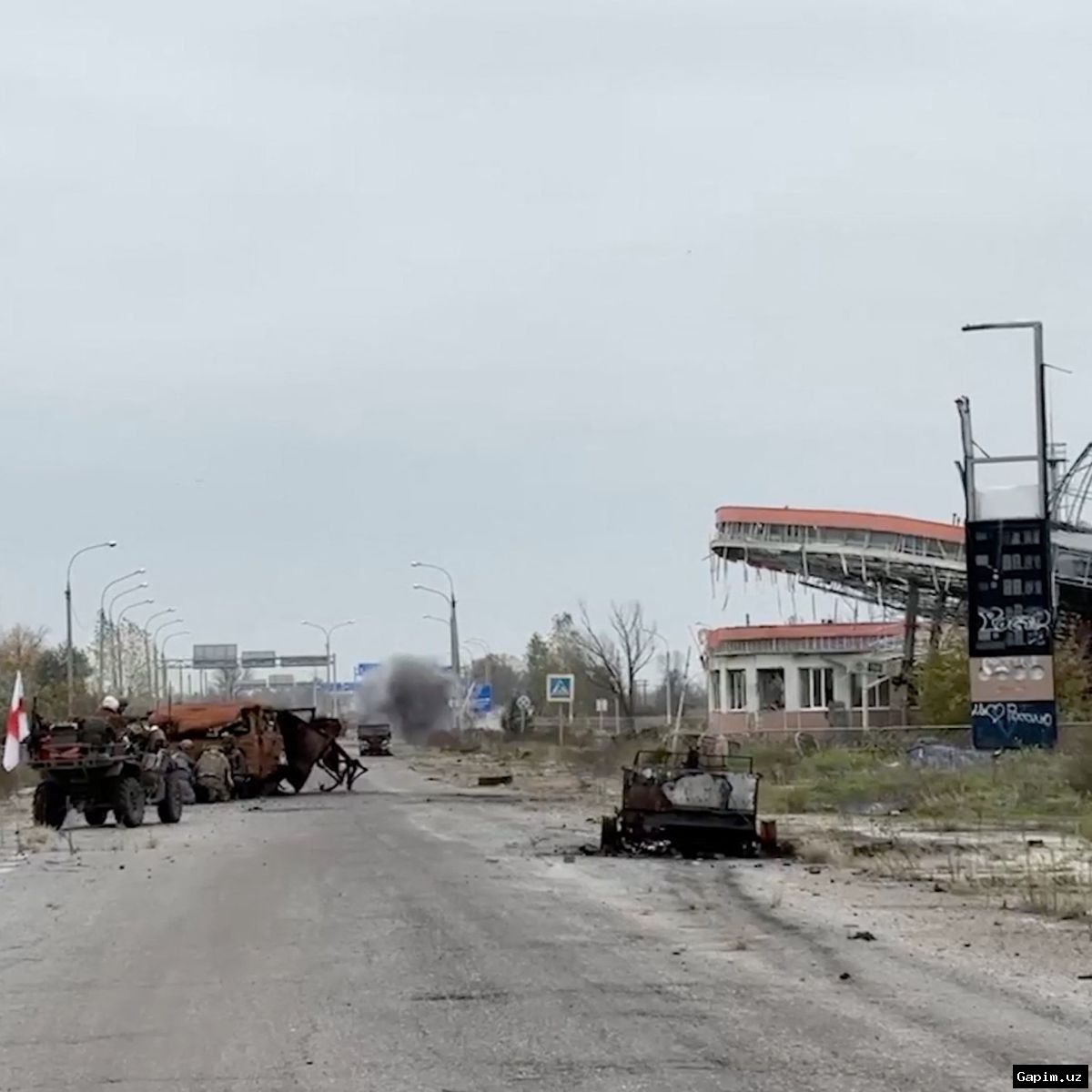 📦🇷🇺 Гуманитарный конвой прибыл в Олешки на фоне продолжающихся противоречий вокруг перемирия