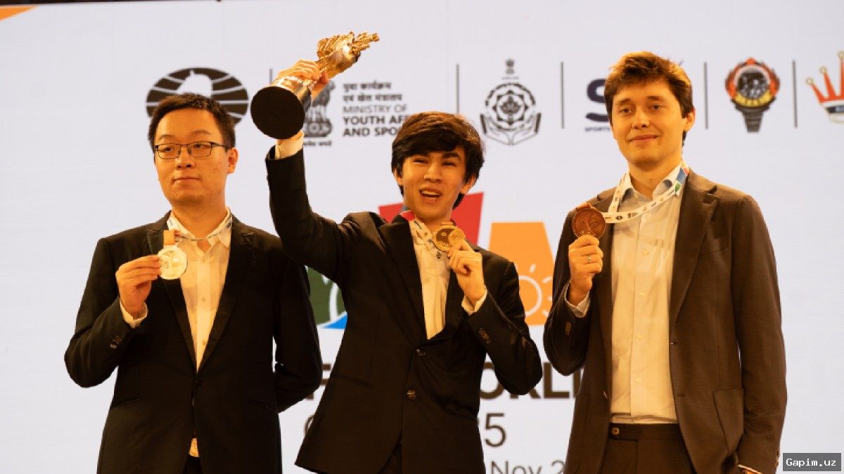 ♟️🏆 Узбекский гроссмейстер Жавохир Синдаров номинирован на две премии FIDE Excellence Awards