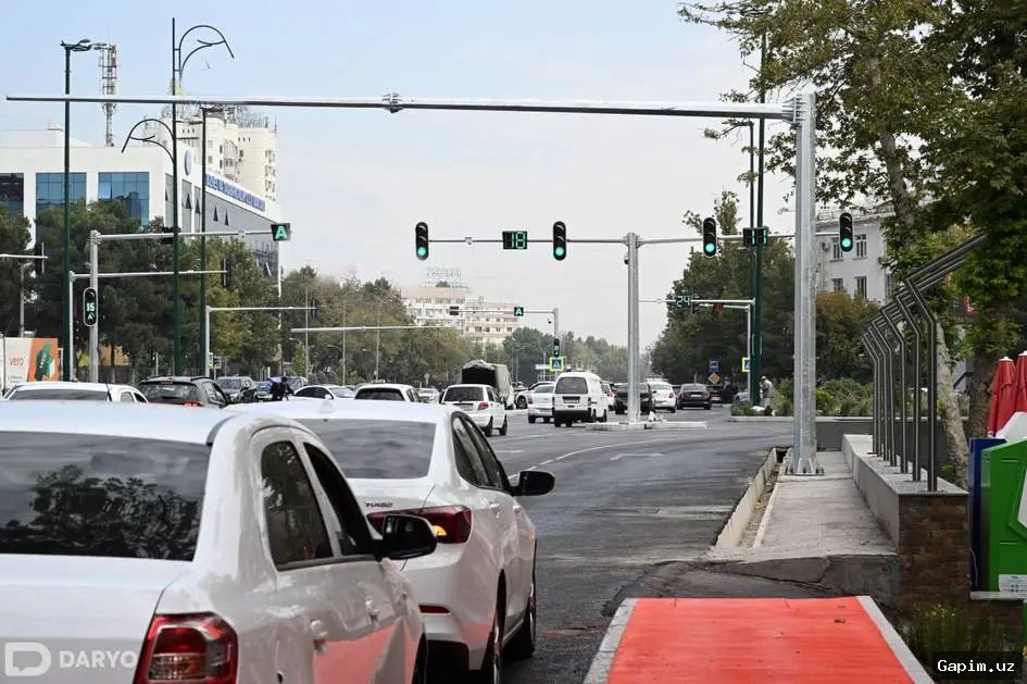 🚦🚗 Tashkent Authorities Purportedly Optimize Traffic Lights on the Minor Ring Road