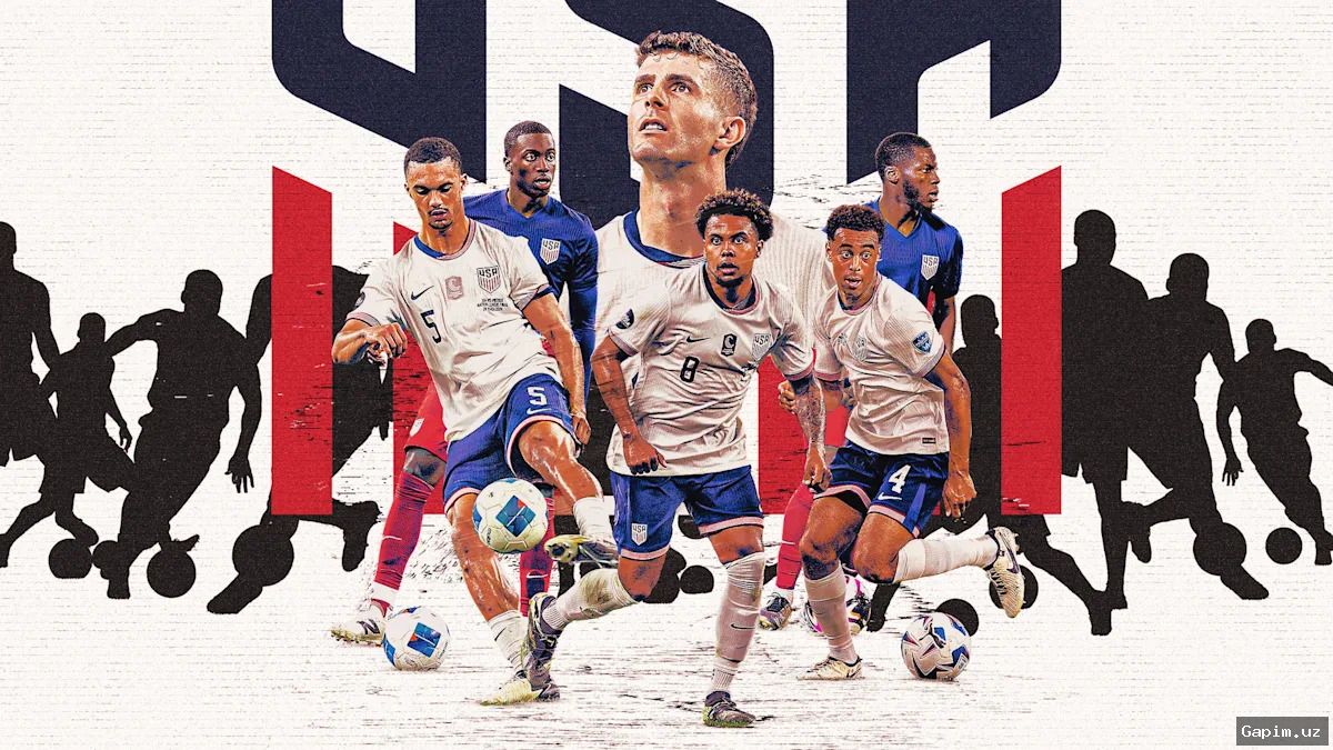 ⚽️🇺🇸 AQSh Jahon Chempionati uchun tarkibni e'lon qildi: Pulisic, Adams va McKennie yetakchilik qiladi