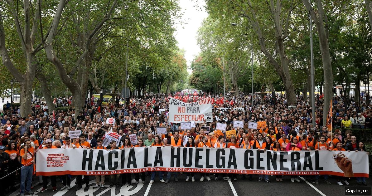 🇪🇸📉 В Испании объявили общенациональную забастовку из-за острого жилищного кризиса