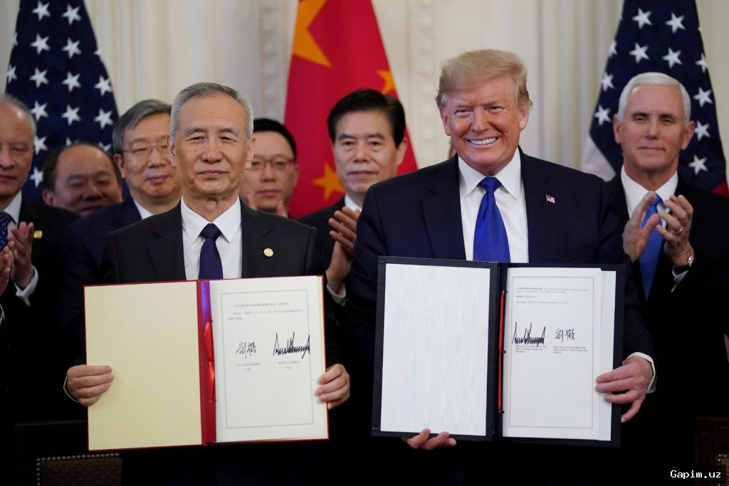🌾💰 Xitoy AQShdan yiliga kamida 17 milliard dollarlik qishloq xo'jaligi mahsulotlari sotib oladi