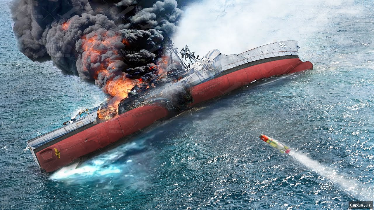 🚢💥 AQSh dengiz floti Ikkinchi jahon urushidan keyin birinchi marta torpedo bilan dushman harbiy kemasini cho‘ktirdi