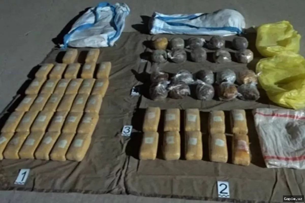🚨💊 В Навоийской области задержан гражданин Казахстана с 2,87 кг опия
