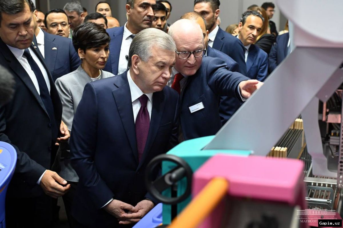 🏭🇺🇿 Президент Узбекистана посетил завод Crown Ceramic: ставка на импортозамещение и экспорт