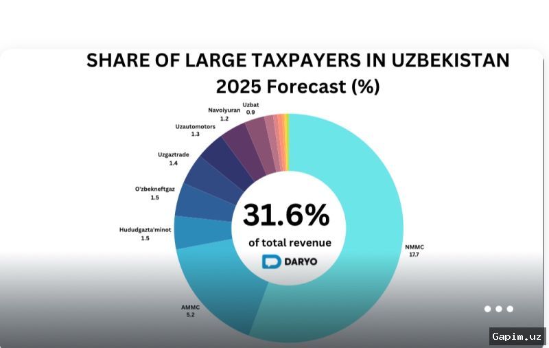📊💰 O‘zbekistonda soliq tushumlari 63,6 trillion so‘mga yetdi