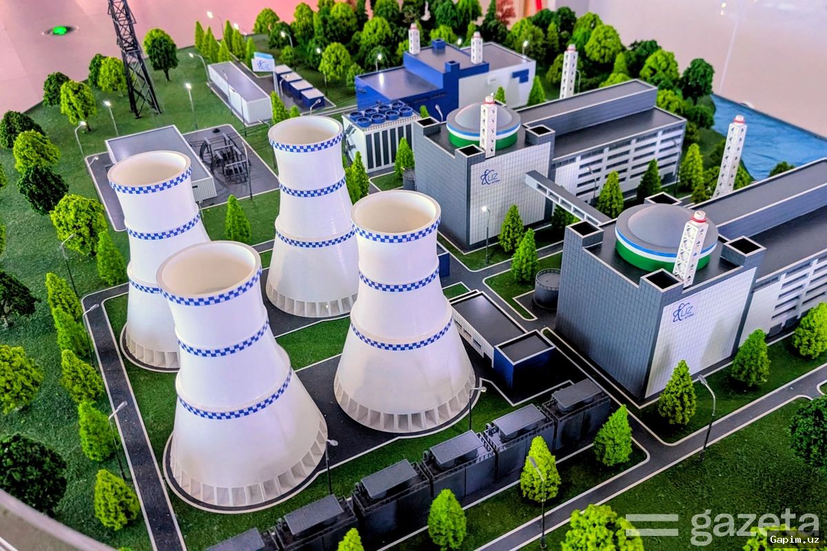 ⚡️🏭 Oʻzbekistonda ikkinchi va uchinchi AESlarni qurish rejalashtirilmoqda