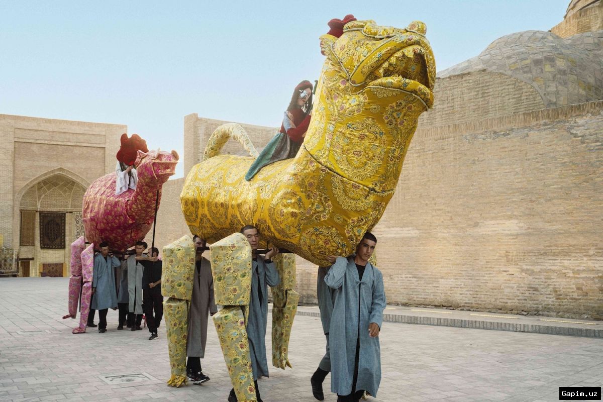 🎨🏜️ Second 'Yonar' Art Festival Held in Borsakelmas Salt Flat