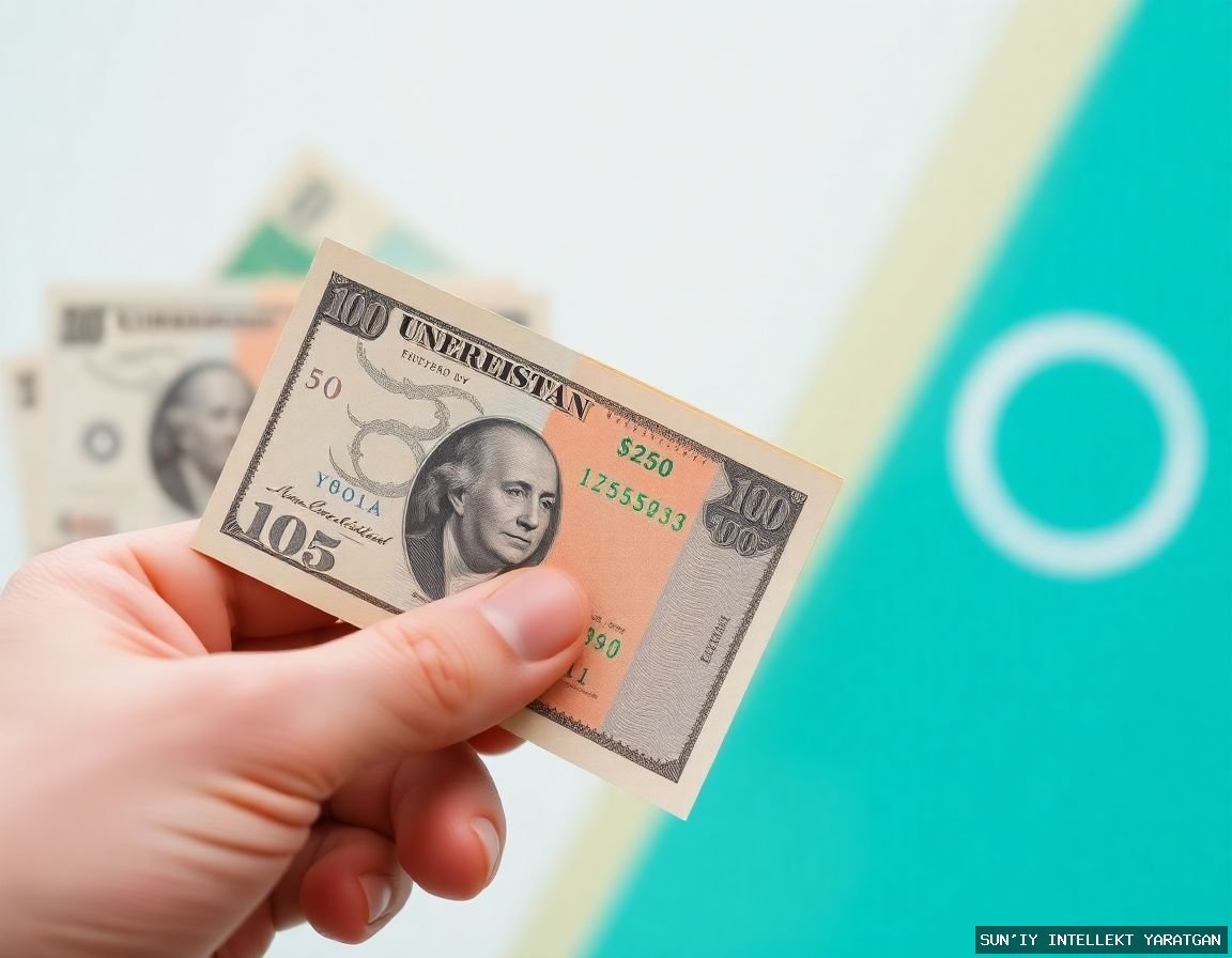 O'zbek so'mi dollarga nisbatan deyarli 7% qimmatlashdi, tashqi qarz to'lovlari yengillashtirildi