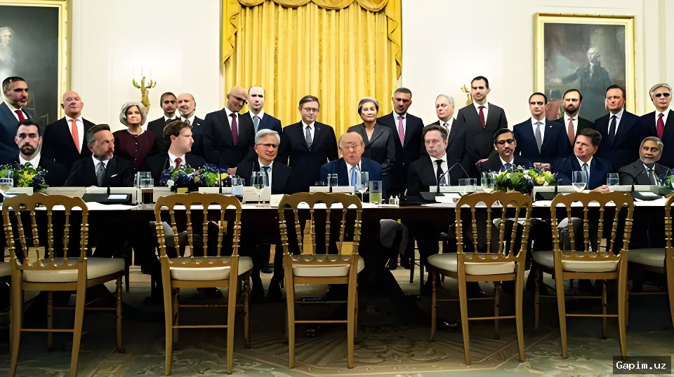 🤖🏛️ Trump meets top tech leaders at White House to discuss AI
