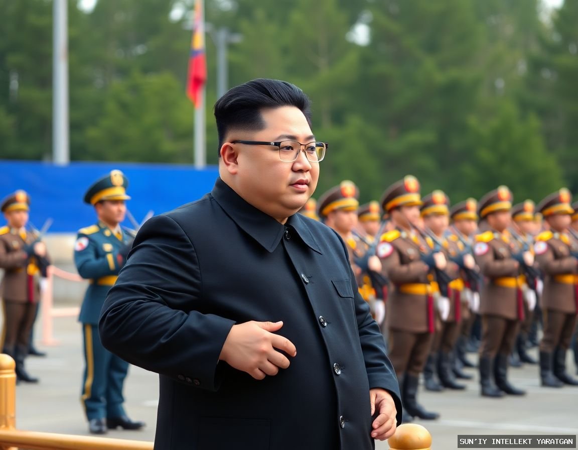 Ким Чен Ын провел масштабный военный парад в Пхеньяне