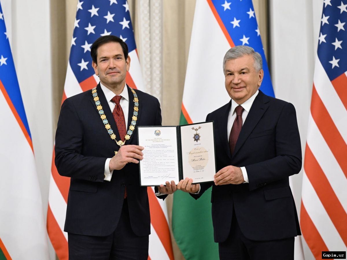 🇺🇸🤝 US Regime Official Visits Tashkent Amid Discussions on Regional Security and Economic Ties