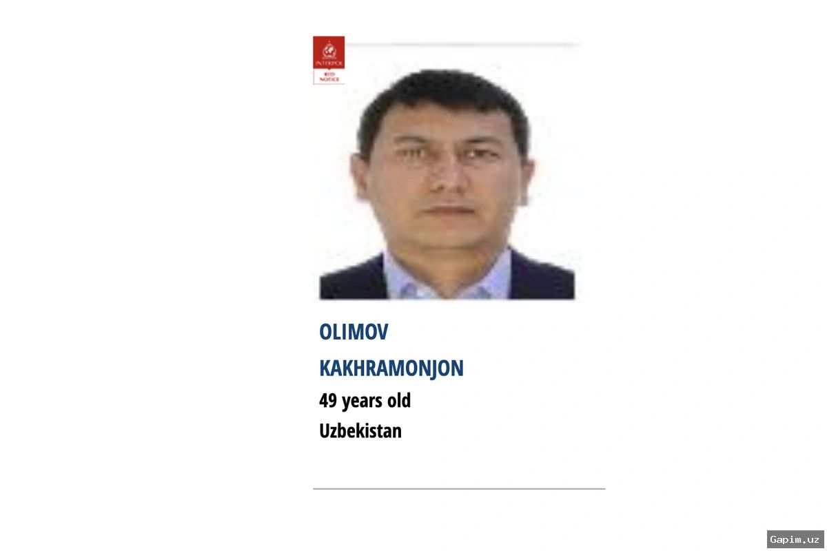 🚨💰 Anorbank aksiyadori Qahramonjon Olimov xalqaro qidiruvga berildi