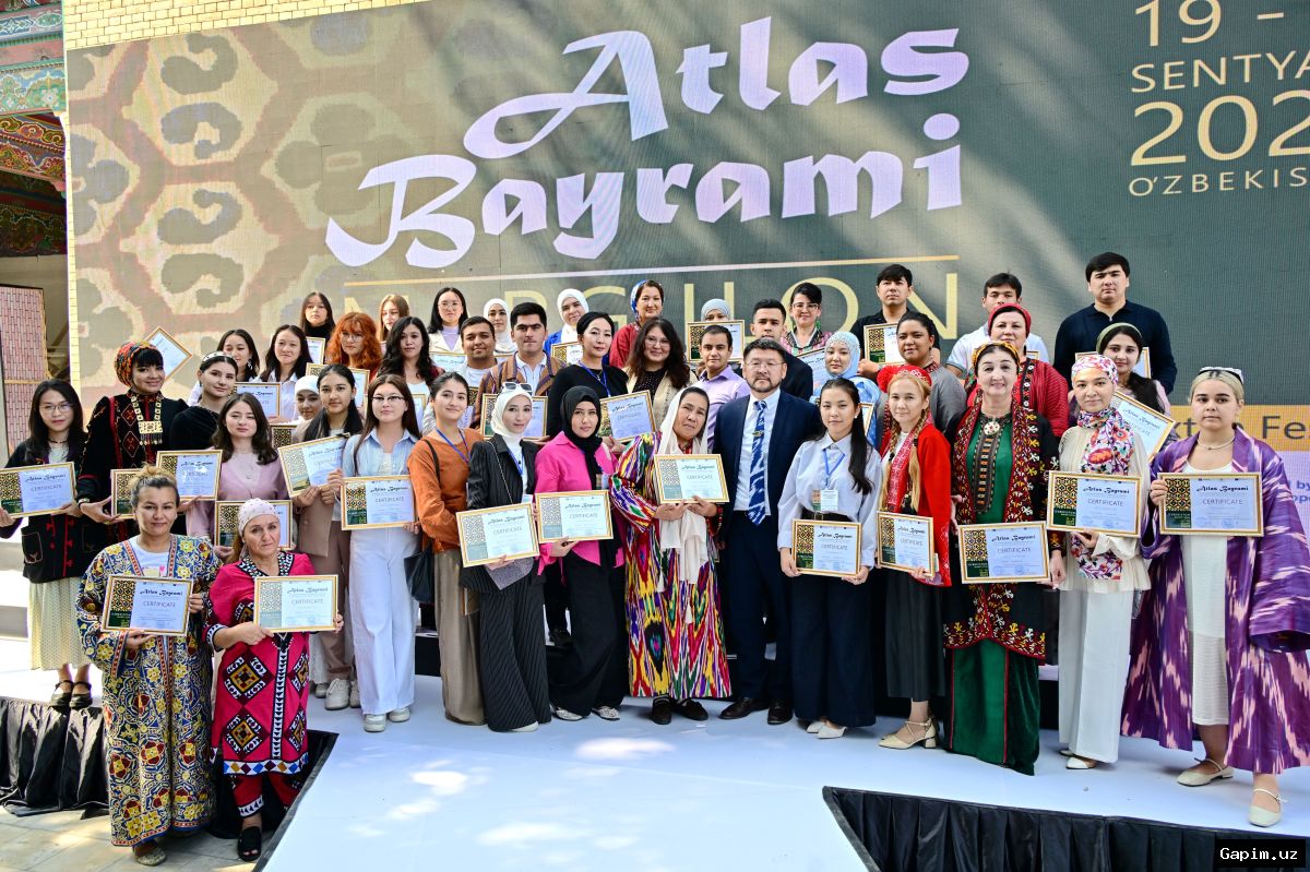 🎉🧵 Marg‘ilonda VII Xalqaro “Atlas bayrami” festivali o‘tkaziladi