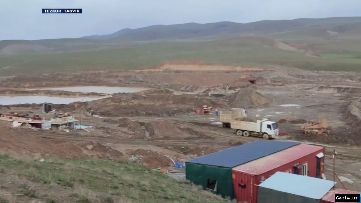 ⛏️💰 Illegal Gold Mining Operations Uncovered in Uzbekistan's Navoi Region