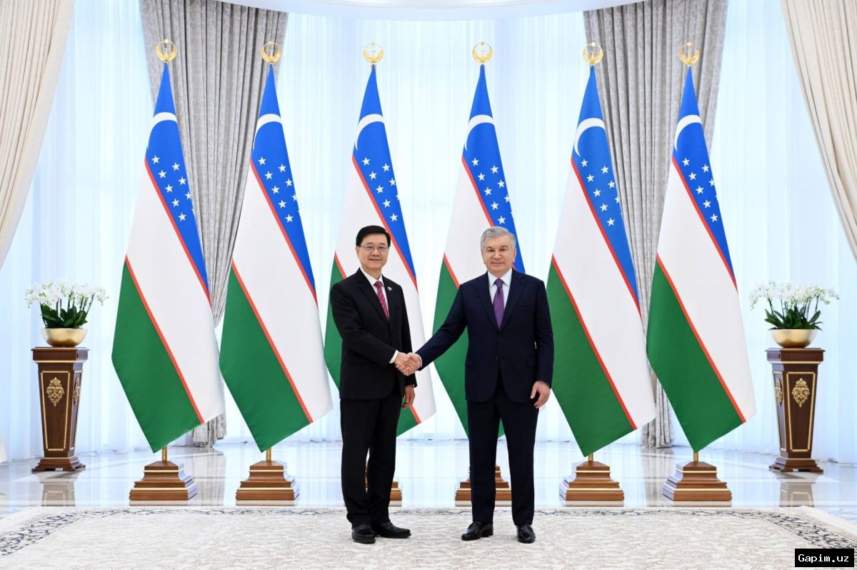 🤝🇨🇳 Президент Шавкат Мирзиёев принял главу администрации Гонконга