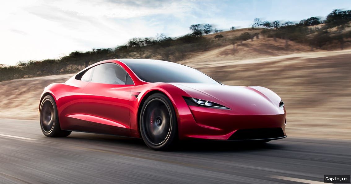 🚗⚡️ Компания Tesla представила новый электрокар Roadster с заявленной способностью отрываться от земли