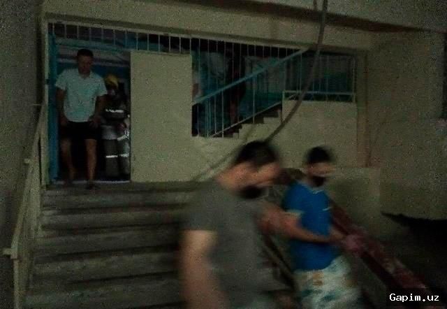 🔥🏢 В Ташкенте произошел пожар на фасаде многоэтажного дома