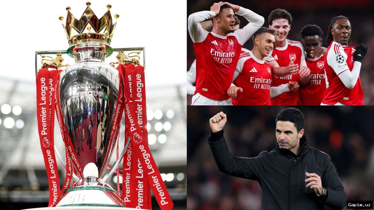 ⚽️🏆 «Арсенал» впервые с 2004 года стал чемпионом АПЛ