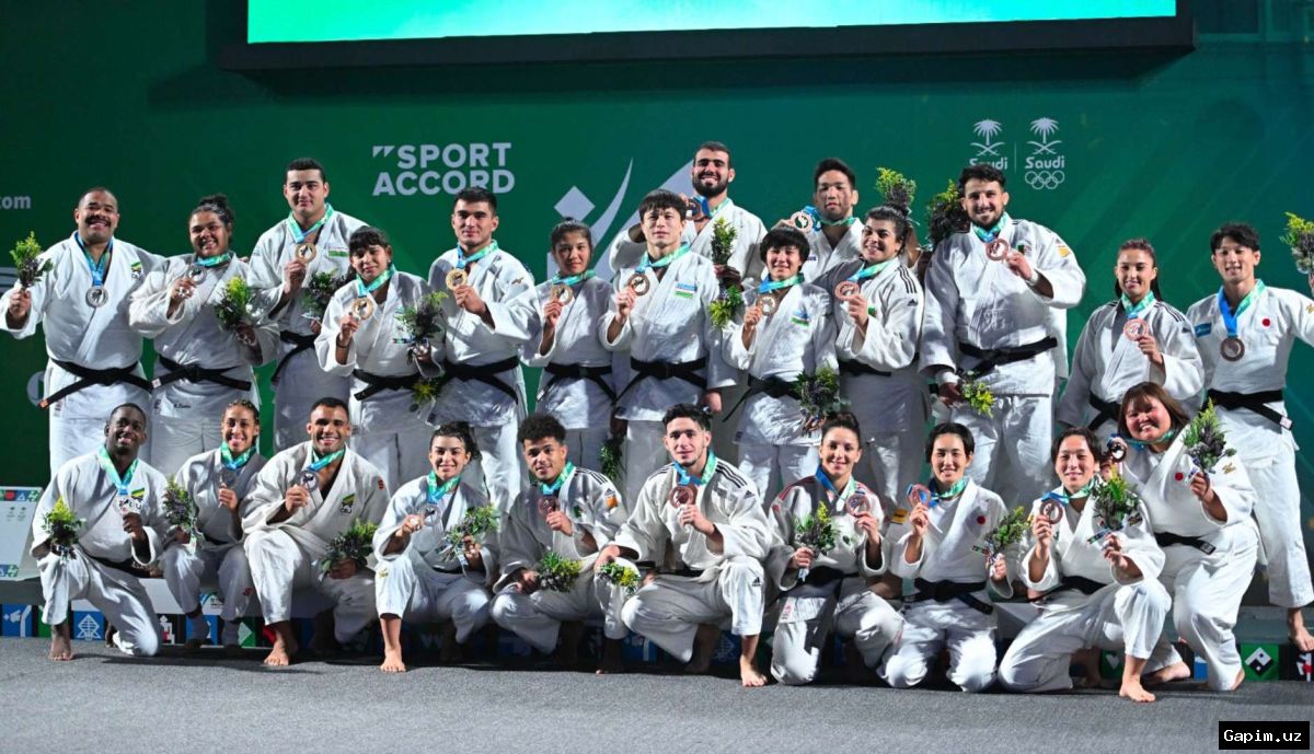 🏆🥇 Сборная Узбекистана триумфально выступила на турнире по дзюдо в Казахстане