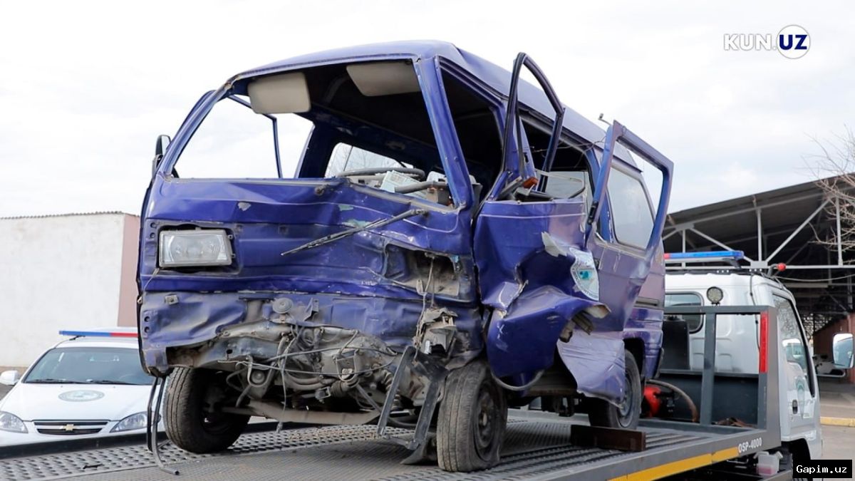 🚗💔 В Андижане при перевозке детей из детсада произошло ДТП: погибла 6-летняя девочка, водитель осуждена
