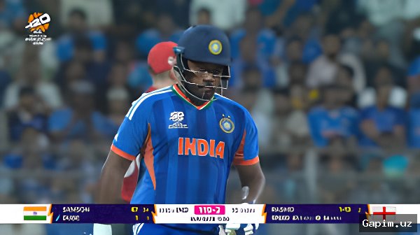 India Sets 253-Run Target Against England in T20 World Cup Semi-Final