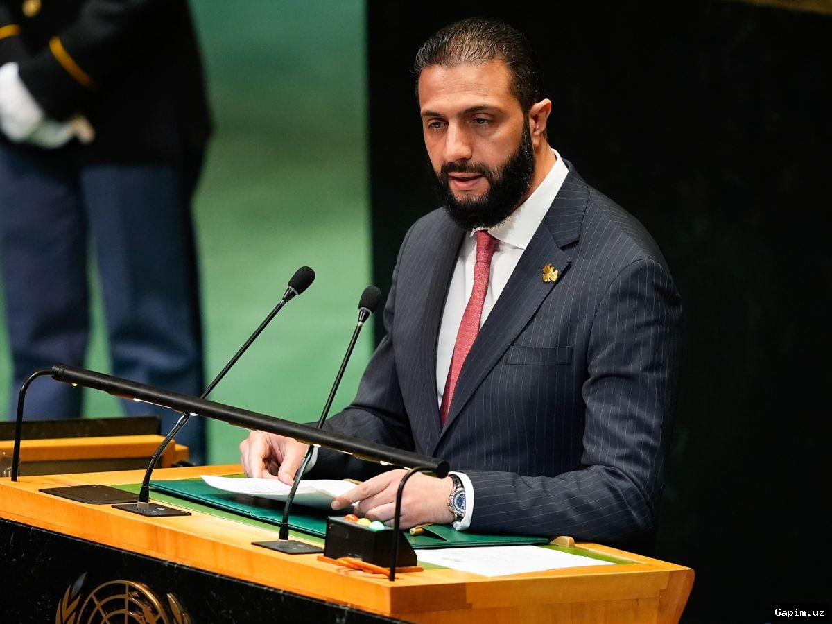🇸🇾🌍 Syria's President Urges Israel to Withdraw from Occupied Territory at UN