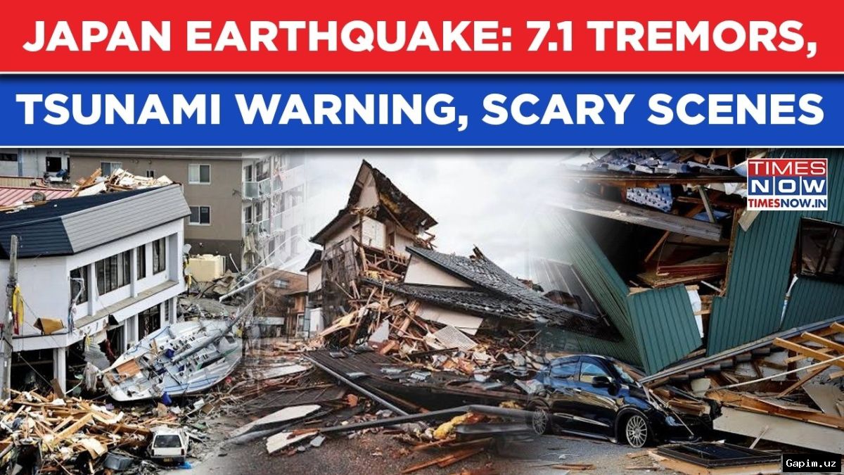🌊🏚️ Magnitude 7.1 Earthquake Strikes Japan: Tsunami Warning, Power Outages, and Rail Suspension
