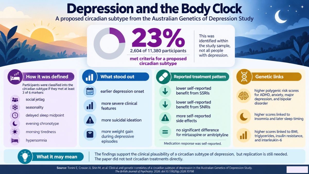 🧠📉 Australian researchers suggest the existence of a distinct biological depression subtype